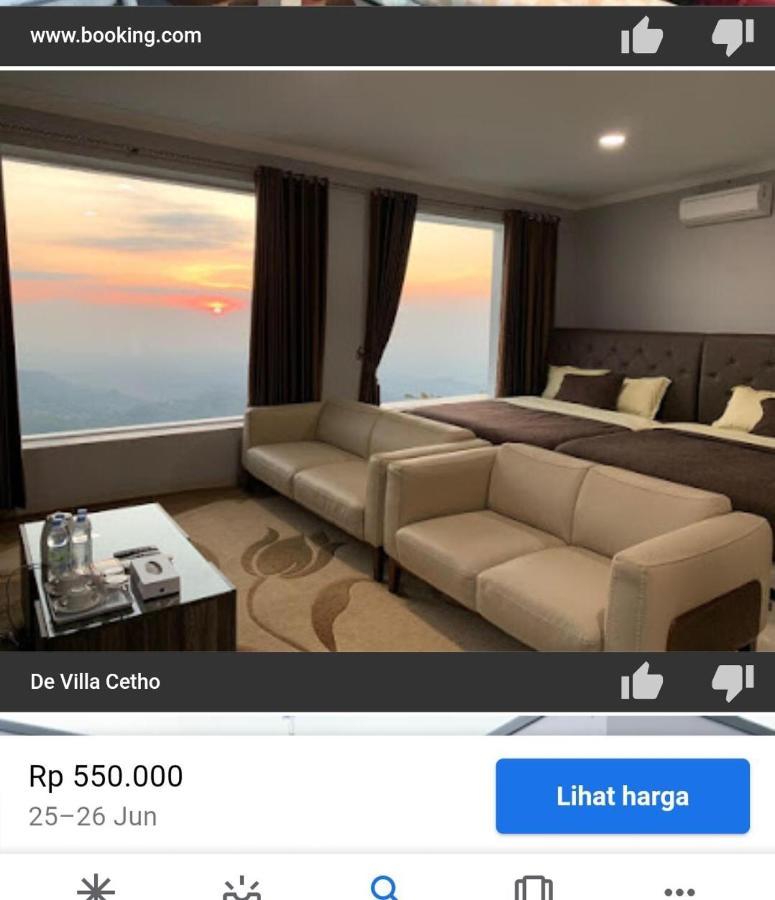 De Villa Cetho Karanganyar  Exterior foto